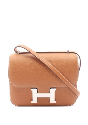 Hermès Pre-Owned mini Constance 3 shoulder bag - Neutrals