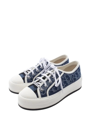 Christian Dior Pre-Owned Walk'n'Dior Oblique sneakers - Blue