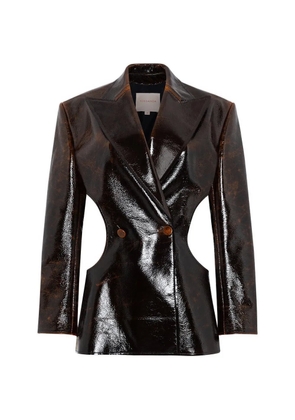 Roksanda Aamina cut-out jacket - Brown