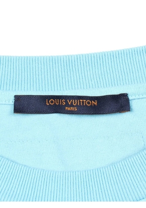Louis Vuitton Pre-Owned 2010s inside-out T-shirt - Blue