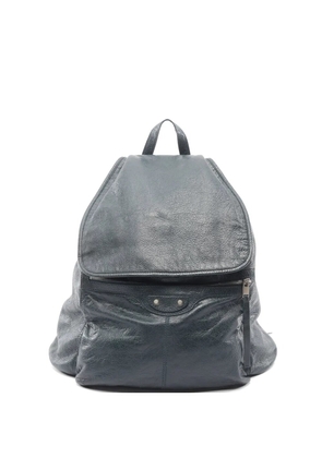 Balenciaga Pre-Owned 2000s Traveler leather backpack - Blue