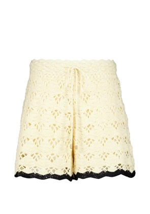 ZIMMERMANN Aster shorts - Neutrals