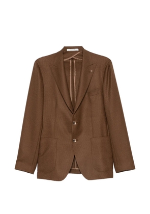 Tagliatore pin-lapel single-breasted blazer - Brown