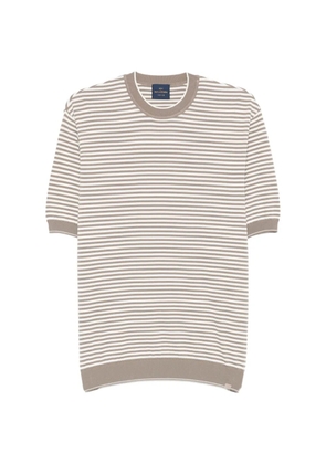 Paul & Shark striped short-sleeve T-shirt - Neutrals
