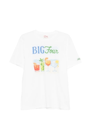 MC2 Saint Barth cocktail-print T-shirt - White