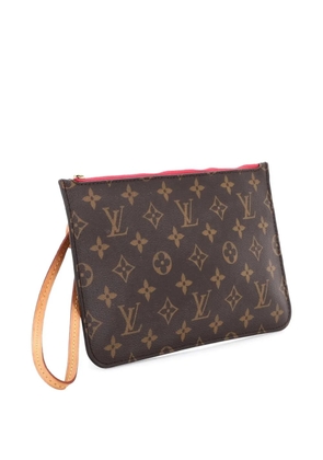 Louis Vuitton Pre-Owned Neverfull Pochette Monogram Canvas Large pouch - Brown