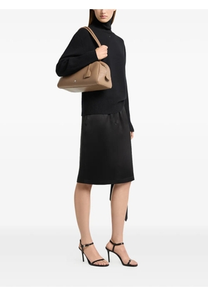Courrèges Monday leather shoulder bag - Neutrals