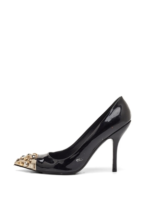 Louis Vuitton Pre-Owned Bernice studded pointed-toe pumps - Black