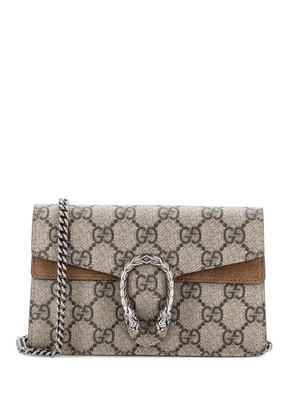 Gucci Pre-Owned Dionysus Bag GG Coated Canvas Super Mini crossbody bag - Brown