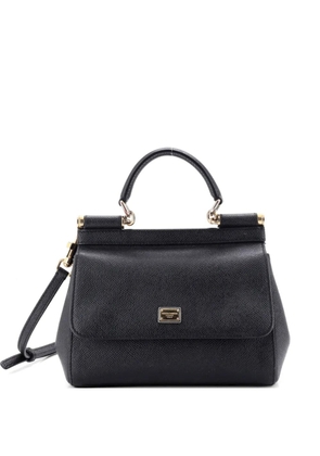 Dolce & Gabbana Pre-Owned Miss Sicily Bag Leather Small satchel - Black