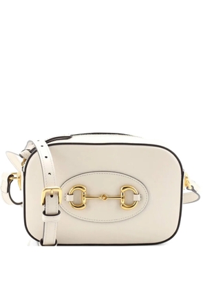 Gucci Pre-Owned Horsebit 1955 Camera Bag Leather Small crossbody bag - White