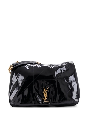 Saint Laurent Pre-Owned Jamie 4.3 Quilted Patent Large shoulder bag - Black