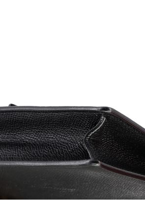 Christian Dior Pre-Owned Saddle Chain Leather clutch bag - Black