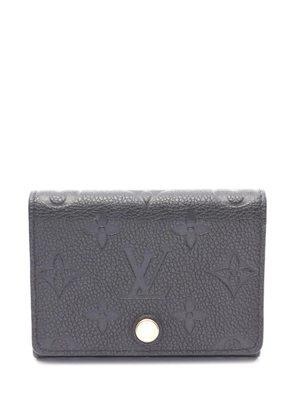 Louis Vuitton Pre-Owned 2020 Monogram Empreinte Business card holder - Black