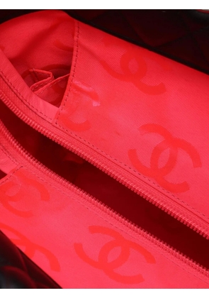 CHANEL Pre-Owned 2010-2011 large Cambon Ligne tote bag - Black