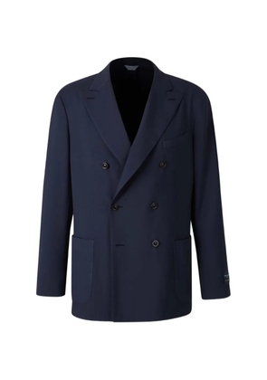 Boglioli double-breasted peak-lapel blazer - Blue