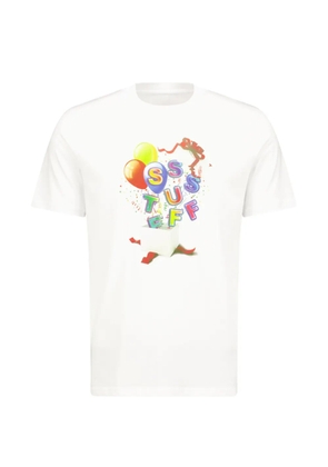 SSSTUFFF Present graphic-print T-shirt - White