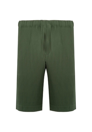 Issey Miyake Color Pleats 2 shorts - Green