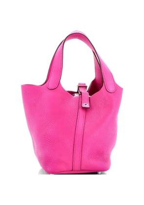 Hermès Pre-Owned Picotin Lock Bag Clemence PM bucket bag - Pink