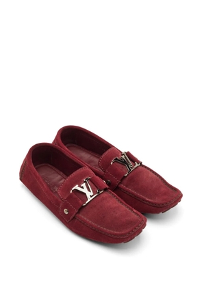 Louis Vuitton Pre-Owned Monte Carlo loafers - Red