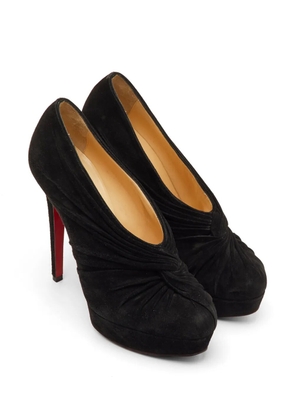 Christian Louboutin Pre-Owned manchon platform pumps - Black