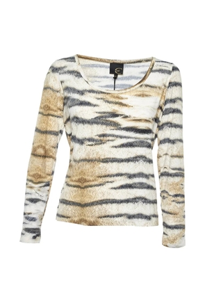 Just Cavalli Vintage printed T-shirt - Neutrals