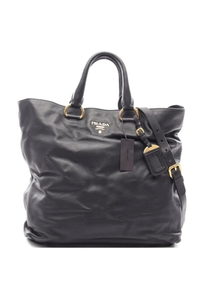 Prada Pre-Owned 2010s Soft Calf leather tote bag - Black