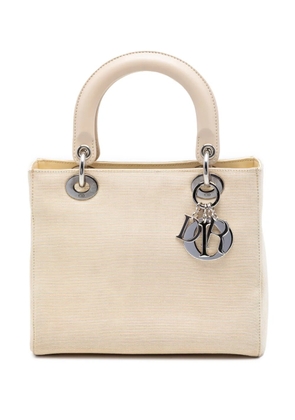 Christian Dior Pre-Owned 1998 Medium Canvas Lady Dior handbag - Brown