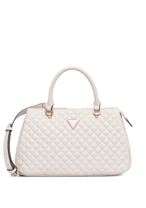 GUESS USA Rianee quilted tote bag - Neutrals