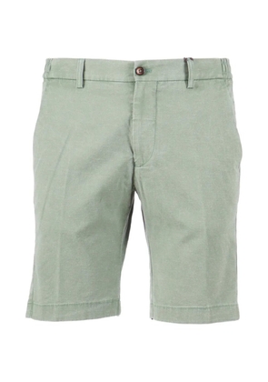 Berwich garment-dyed bermuda shorts - Green