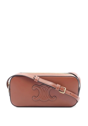 Celine Pre-Owned 2010s mini Cuir Triomphe leather shoulder bag - Brown