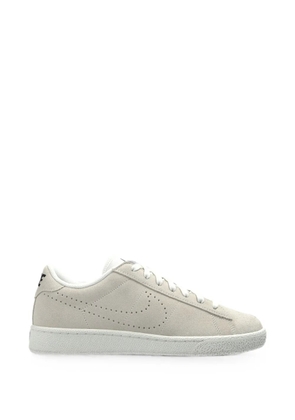 Nike perforated-logo suede sneakers - Neutrals