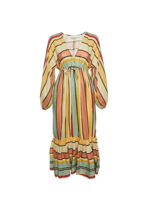 ZIMMERMANN tiered maxi dress - Blue