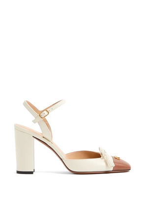 Valentino Garavani Valet Du Roi pumps in kidskin 90mm - Neutrals