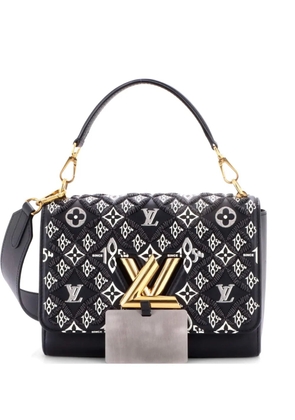 Louis Vuitton Pre-Owned Twist Handbag Limited Edition Since 1854 Monogram Jacquard MM shoulder bag - Black