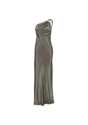 Max Mara one-shoulder maxi dress - Grey