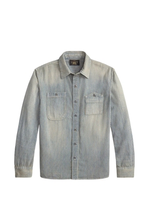 Ralph Lauren RRL striped long-sleeve shirt - Blue