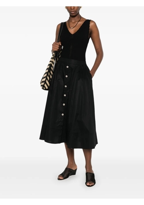 TWINSET button-front midi skirt - Black