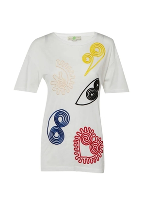 Stella McCartney Pre-Owned embroidered T-shirt - White