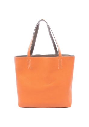 Hermès Pre-Owned 2015 Double Sens Clemence tote bag - Orange