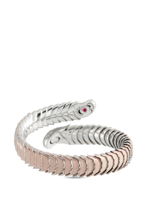 Roberto Coin Pre-Owned diamond and enamel serpentine bracelet - Silver