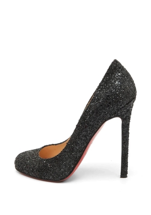 Christian Louboutin Pre-Owned Lady Lynch glitter pumps - Black