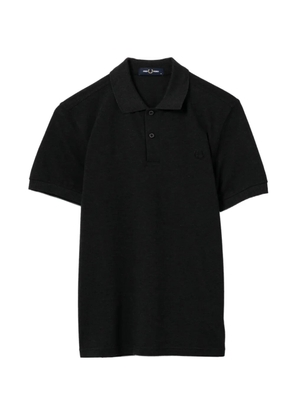 Fred Perry logo-embroidered polo shirt - Grey