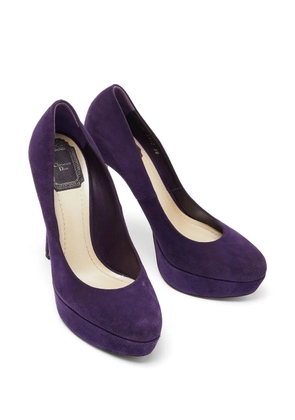 Christian Dior Pre-Owned Miss Dior platform pumps - Purple