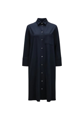 Circolo 1901 button-up shirt midi dress - Blue