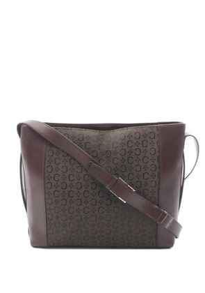 Celine Pre-Owned 2000s C Macadam shoulder bag - Brown