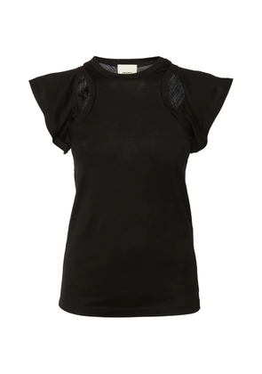 ISABEL MARANT Faly cut-out T-shirt - Black