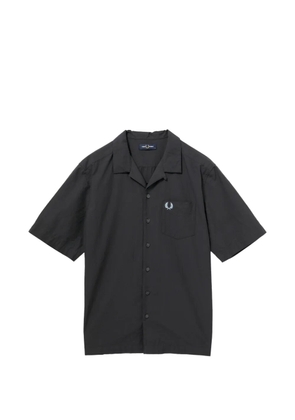 Fred Perry seersucker shirt - Black