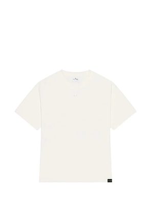 Courrèges Kiss-print oversized T-shirt - White