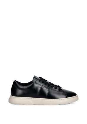 Gant logo-print sneakers - Black